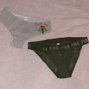 SALE! Christmas theme PINK duo